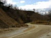 Catignano - Penne road landslide