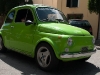 Green Fiat 500