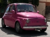 Pink Fiat 500