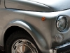 Silver Fiat 500