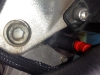 Aprilia Caponord ETV1000 Rally-Raid new cable connected to the starter motor