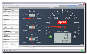 Aprilia Caponord ETV1000 Rally-Raid TuneECU TPS reset