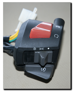 Aprilia Caponord ETV1000 Rally-Raid headlight & sidelight switch