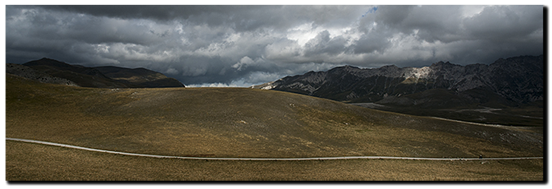 Aprilia Caponord ETV1000 Rally-Raid in the Gran Sasso