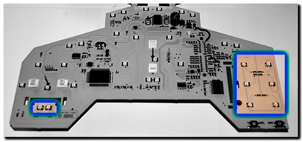 Aprilia Caponord ETV1000 Rally-Raid - Dashboard LED's to replace