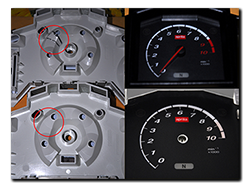 Aprilia Caponord ETV1000 Rally-Raid dashboard / instrument panel AP8119731 AP8119732 AP8119733 AP8124586 AP8127280 AP8127425 AP8127426 AP8127427