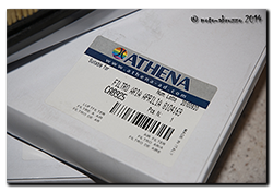 Athena box label for the Capo