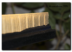 Embossed pleats Embossed pleats