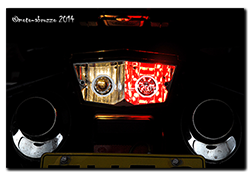 Aprilia Caponord ETV1000 Rally-Raid - 5/21w incandescent & Type-380 60 red LED bulb
