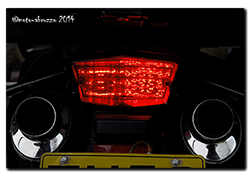 Aprilia Caponord ETV1000 Rally-Raid - Both bulb types with lens in place