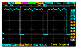 Aprilia Caponord ETV1000 Rally-Raid. Speedometer pulse from the rear-wheel sensor