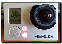 GoPro Hero 3+ WiFi failure