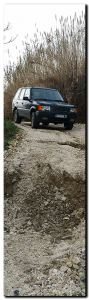 Civitaquana, Abruzzo - Ginestre road (strada) subsidance & landslide