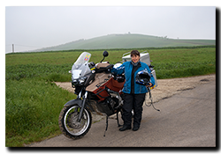 Aprilia Caponord Rally-Raid ETV1000 2010 Icelandic ash flights cancelled