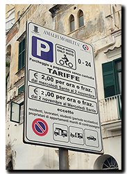 Aprilia Caponord ETV1000 Rally-Raid Amalfi motorcycle parking fees