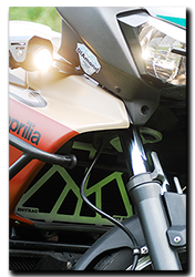 Aprilia Caponord ETV1000 Rally-Raid Motrag radiator guard