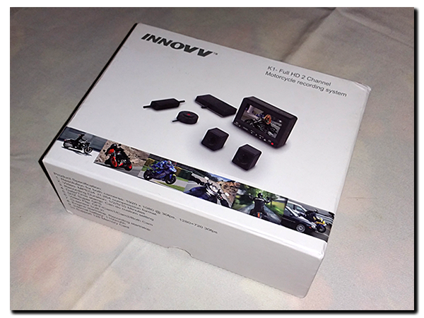 Aprilia Caponord ETV1000 Rally-Raid INNOVV K1 full HD dual channel camera kit
