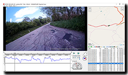 Aprilia Caponord ETV1000 Rally-Raid Datakam Windows software from INNOVV K1 SD card