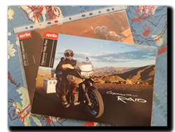 Aprilia Caponord ETV1000 Rally-Raid dealer brochure