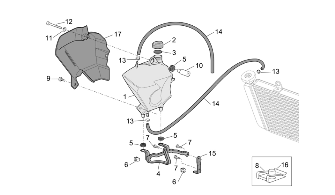 Expansion Tank – clamps